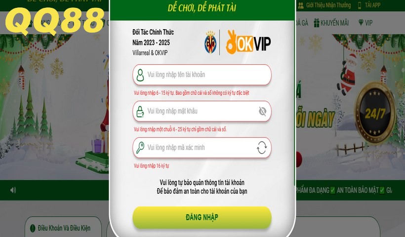 Cách thức đăng nhập chuẩn vào hệ thống cược game